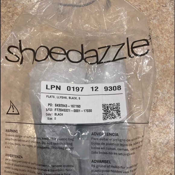 Sz 5-6 Llysha Ballerina Slippers-Black NIP - Picture 11 of 12